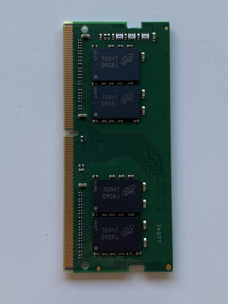 Memória portátil RAM Kingston 8GB DDR4