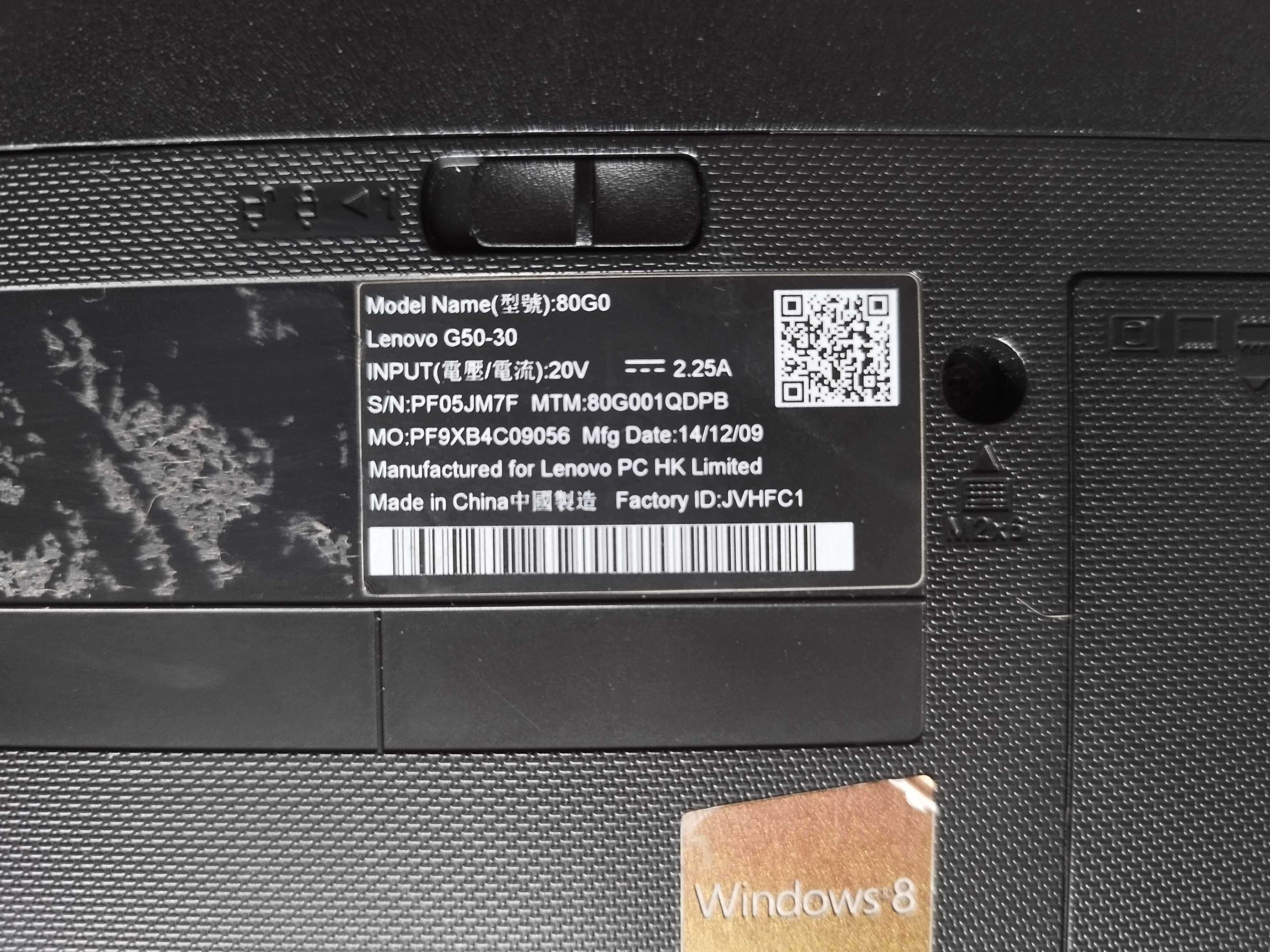 Laptop Lenovo G50-30