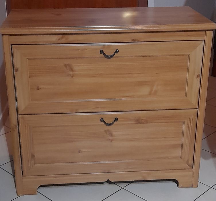 Komoda Ikea Aspelund dwie szuflady