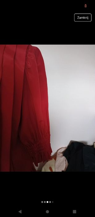 Bordowa garsonka rozmiar L