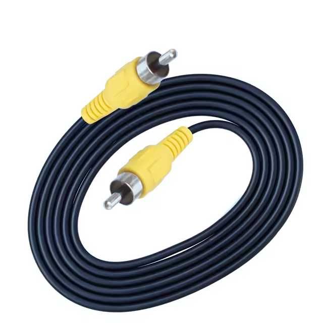 Провод, шнур для аудио видео аппаратуры тюльпан 1xRCA - 1xRCA! 1,4 м