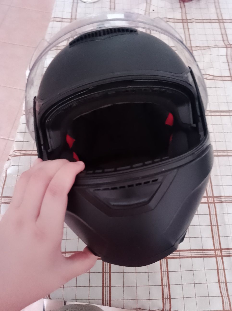 Capacete de mota