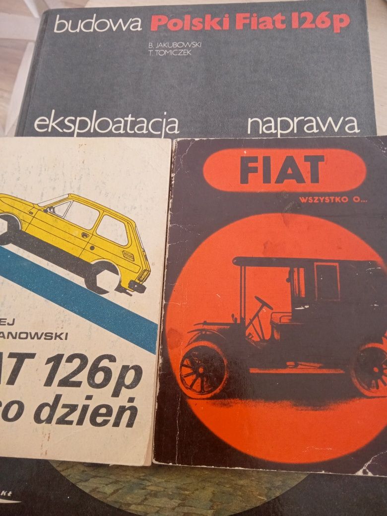 Książki Fiat 126p maluch prl