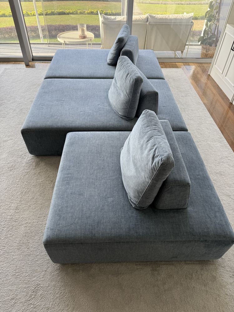 Sofá de 3 lugares design