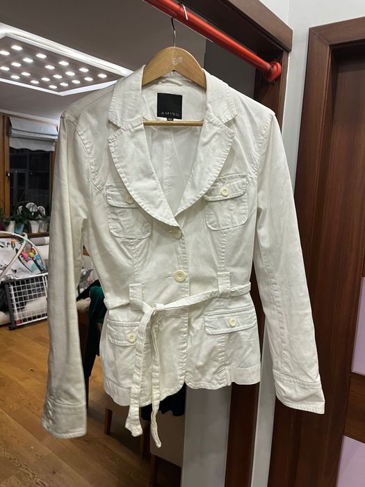 Płaszcz żakiet 100% bawełna Amisu Rozmiar 40 Stan bardzo dobry