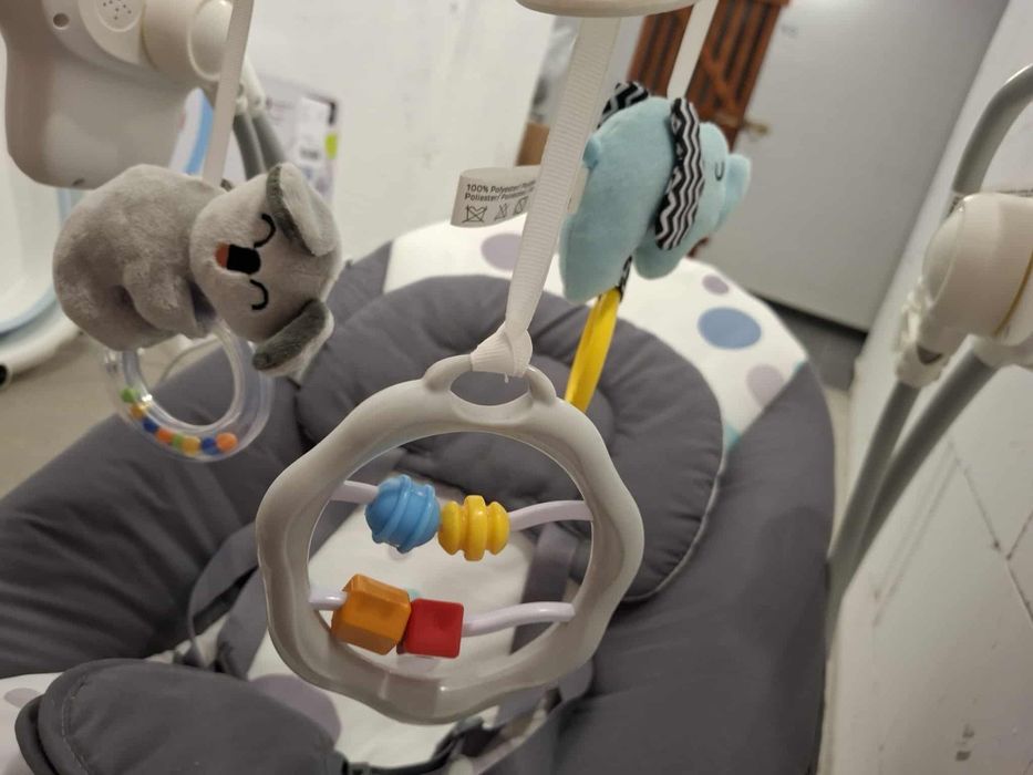 Leżaczek bujaczek kinderkraft elektryczny