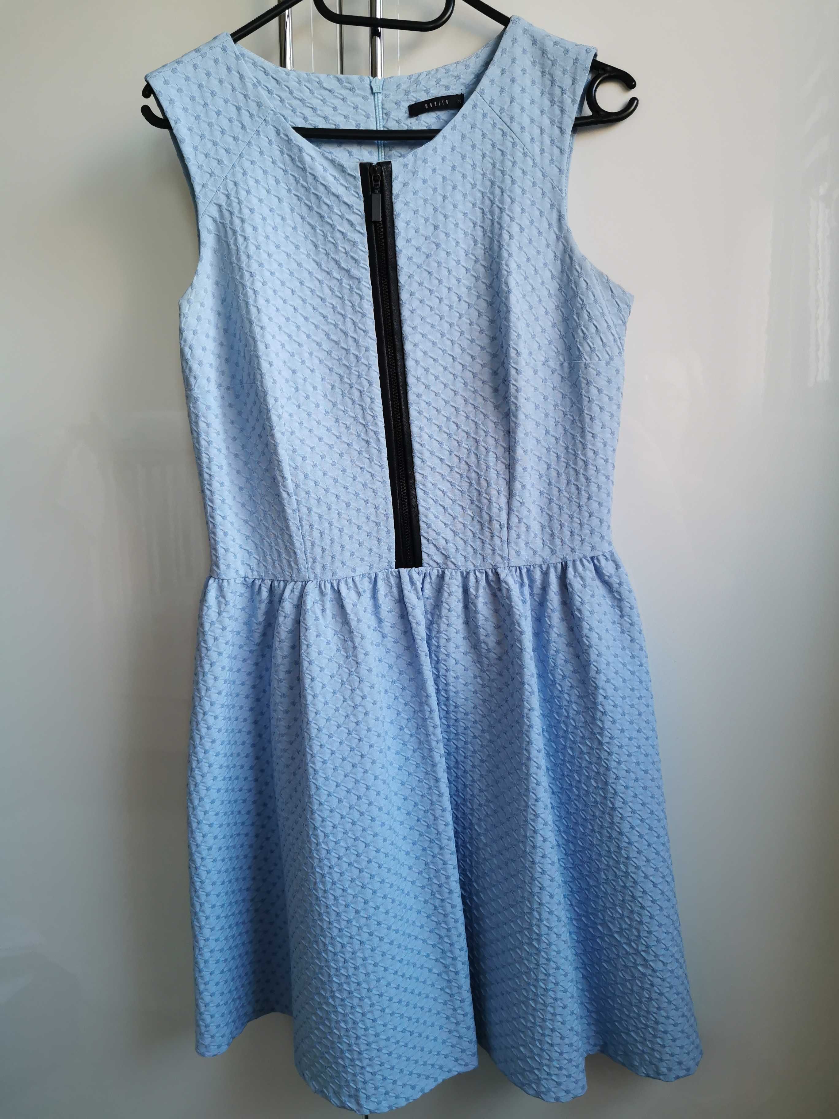 Sukienka niebieska 36