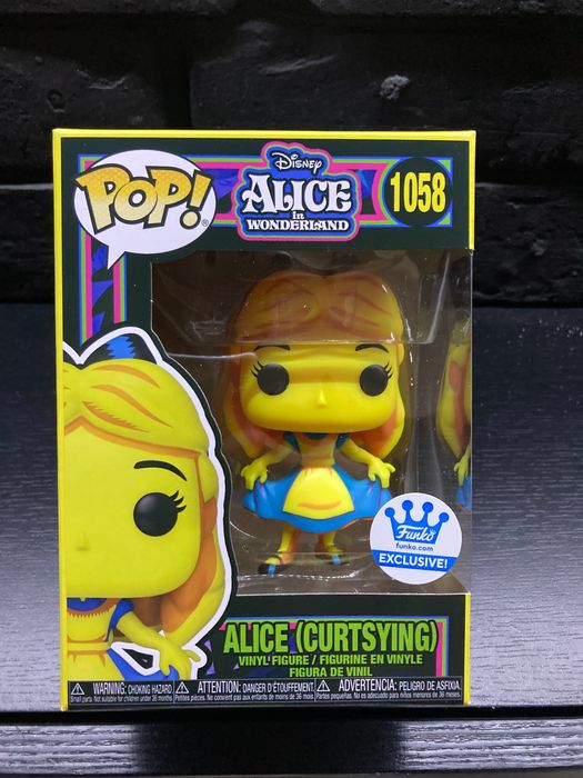 Alice Blacklight Alicja w krainie czarów Funko POP