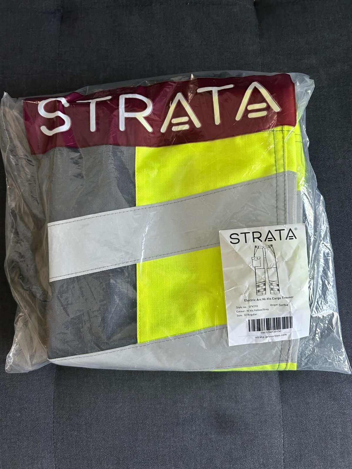 Spodnie trudnopalne, antyelektrostatyczne STRATA® ARC Hi-Viz