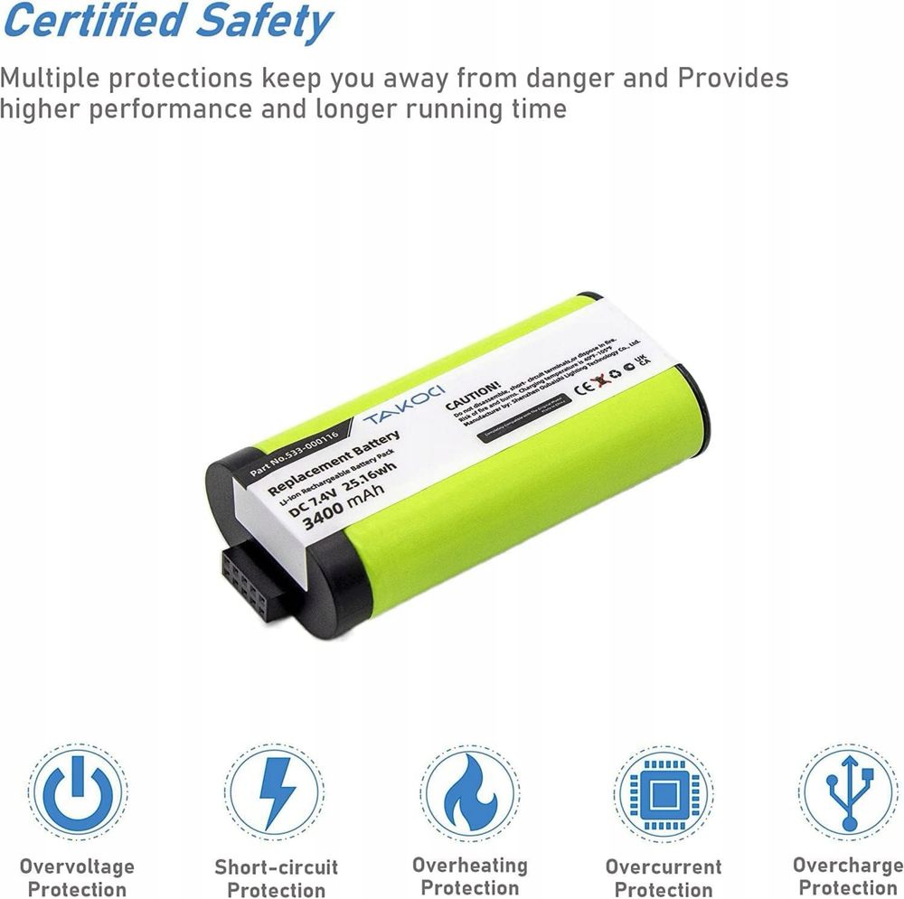 Akumulator 7.4V 3400mAh do Logitech S-00147, MegaBoom