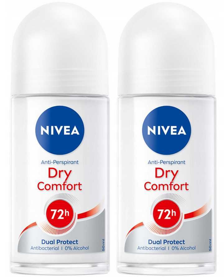 Antyperspirant Nivea Dry Comfort kulka 2 x 50ml