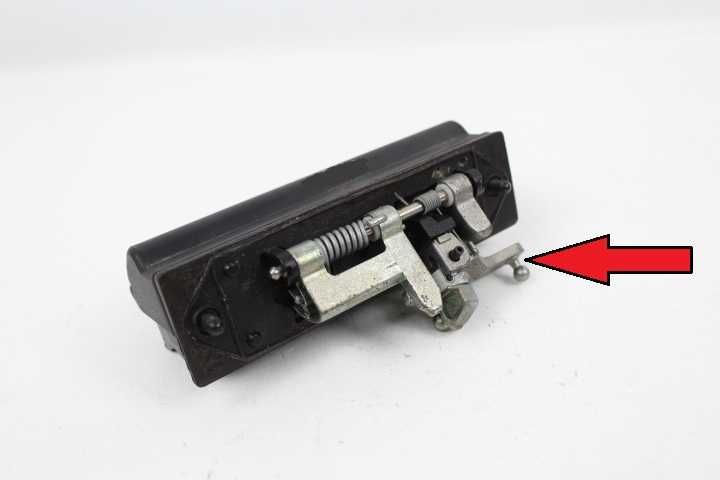 Reparação puxador mala SEAT TOLEDO 1M