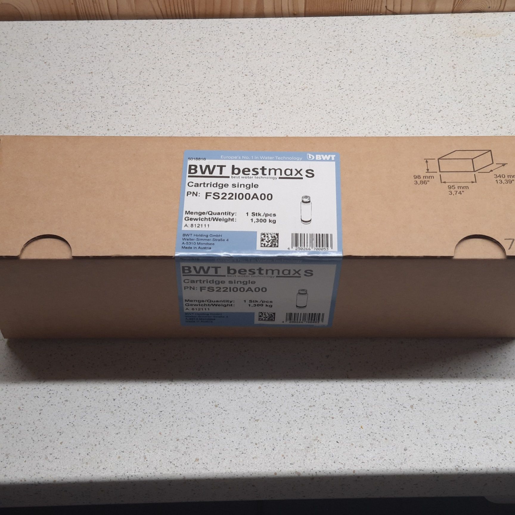 Filtr do wody BWT Bostmax S  FS22100A00/812111