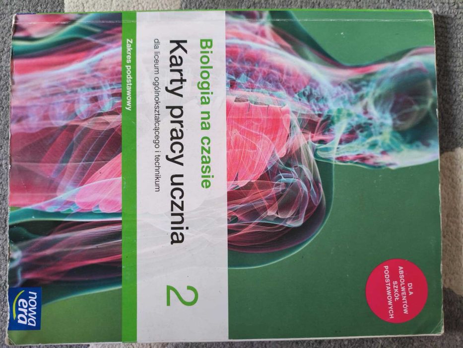 karty pracy ucznia "Biologia na czasie 2" Wyd. WSiP