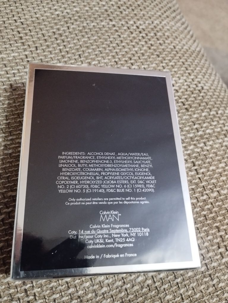 Perfum Calvin Klein Man 100 ml