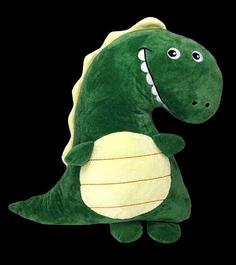 Maskotka, zabawka do przytulania - zielony dinozaur 40 cm