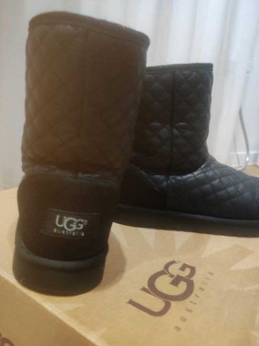 Угги/Ugg australia 39р. siyah deri.