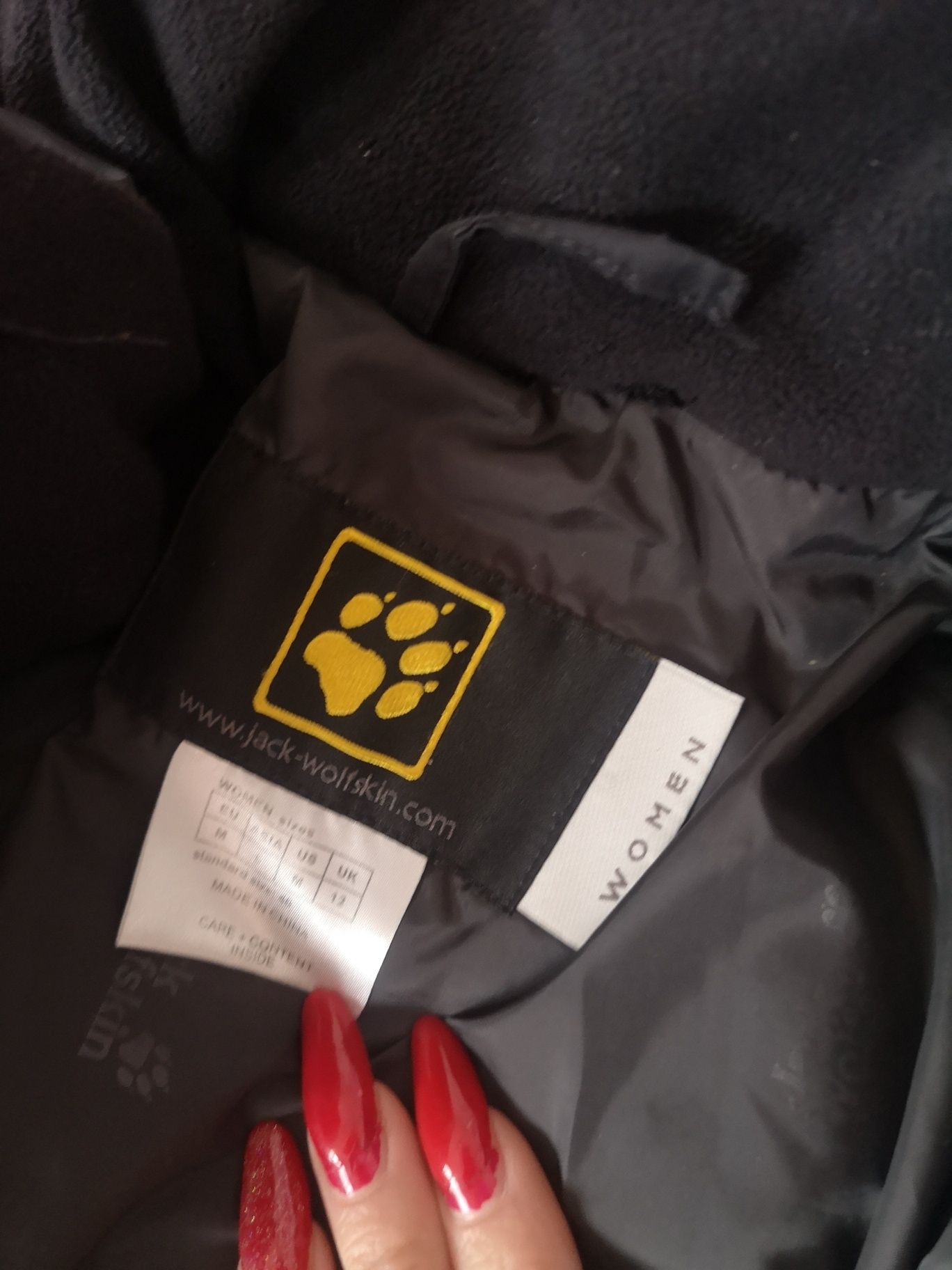 Parka damska kurtka Długa płaszczyk Jack Wolfskin L