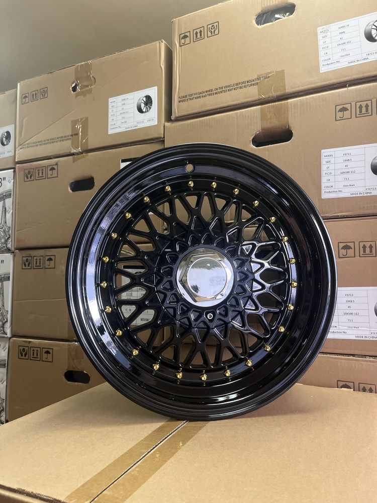 Jantes 15” 4x100 4x114.3 Novas Estilo BBS 3 cores
