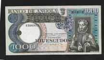 Angola Nota 1000$00 1973