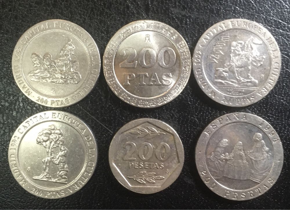 Обиходные монеты Испании, Хуан Карлос