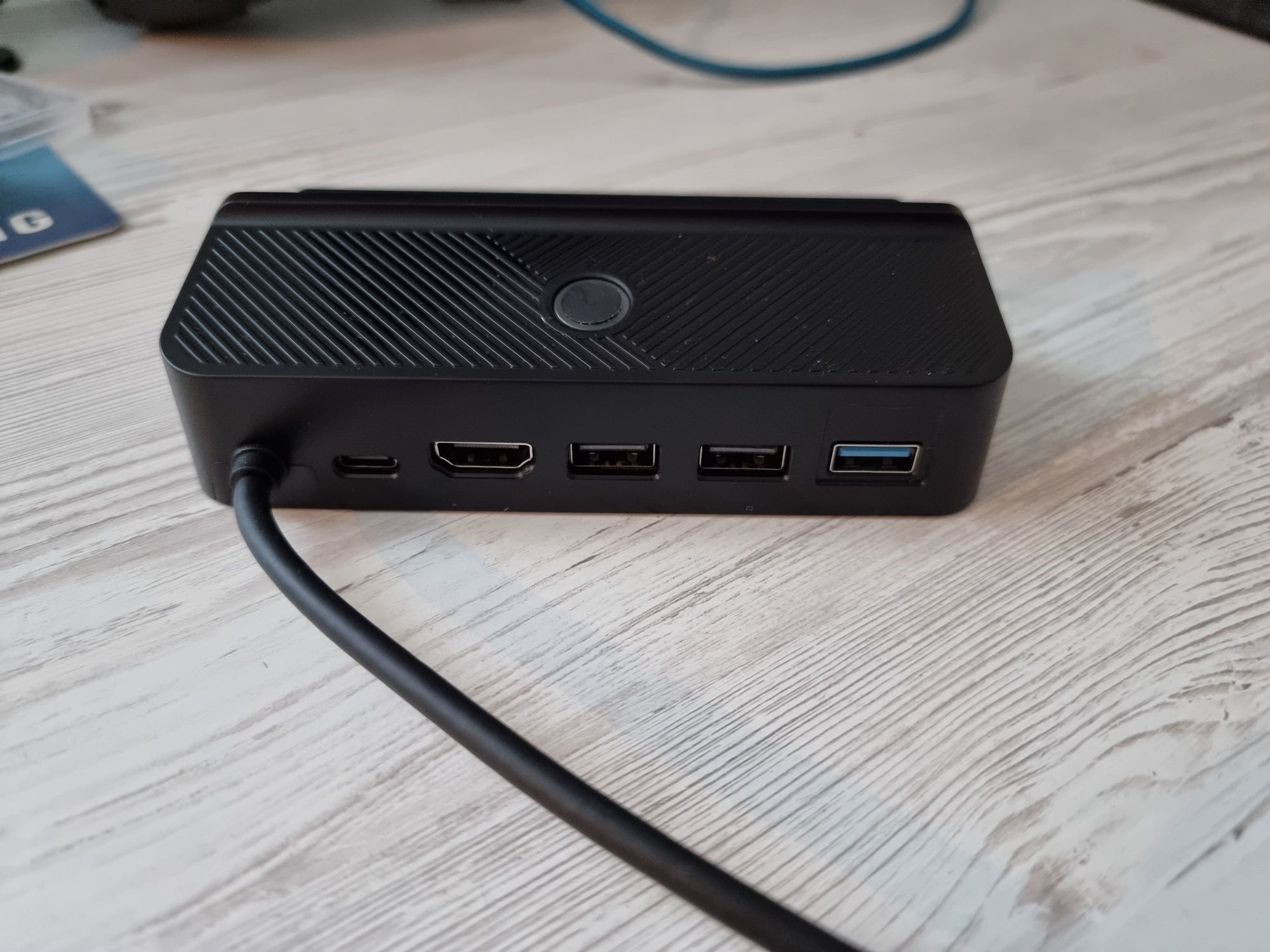 Док станція для steam deck RGB підсвітка, HDMI 2.0 (4k), 3х USB