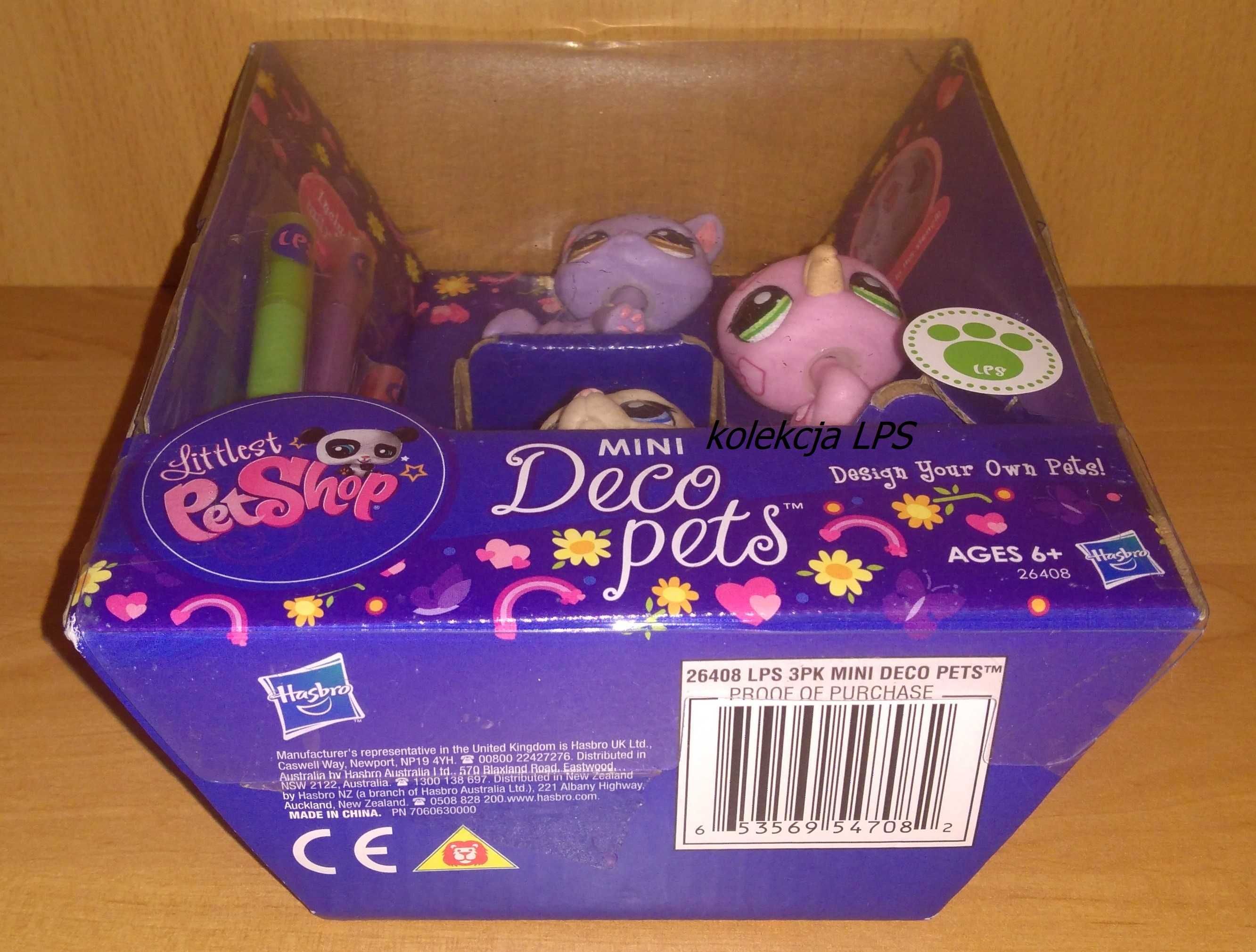 LPS dog deco ZESTAW Littlest Pet Shop oryginalny mini deco pets