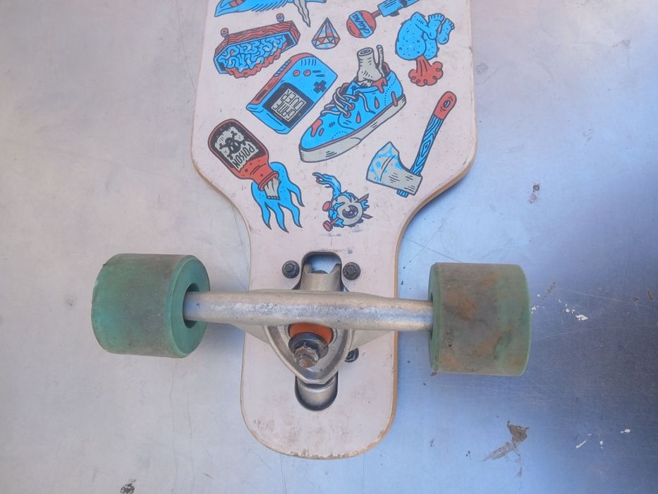 Longboard DROP MINI CORE AZUL - HOMEM/MULHER - OXELO - AZUL