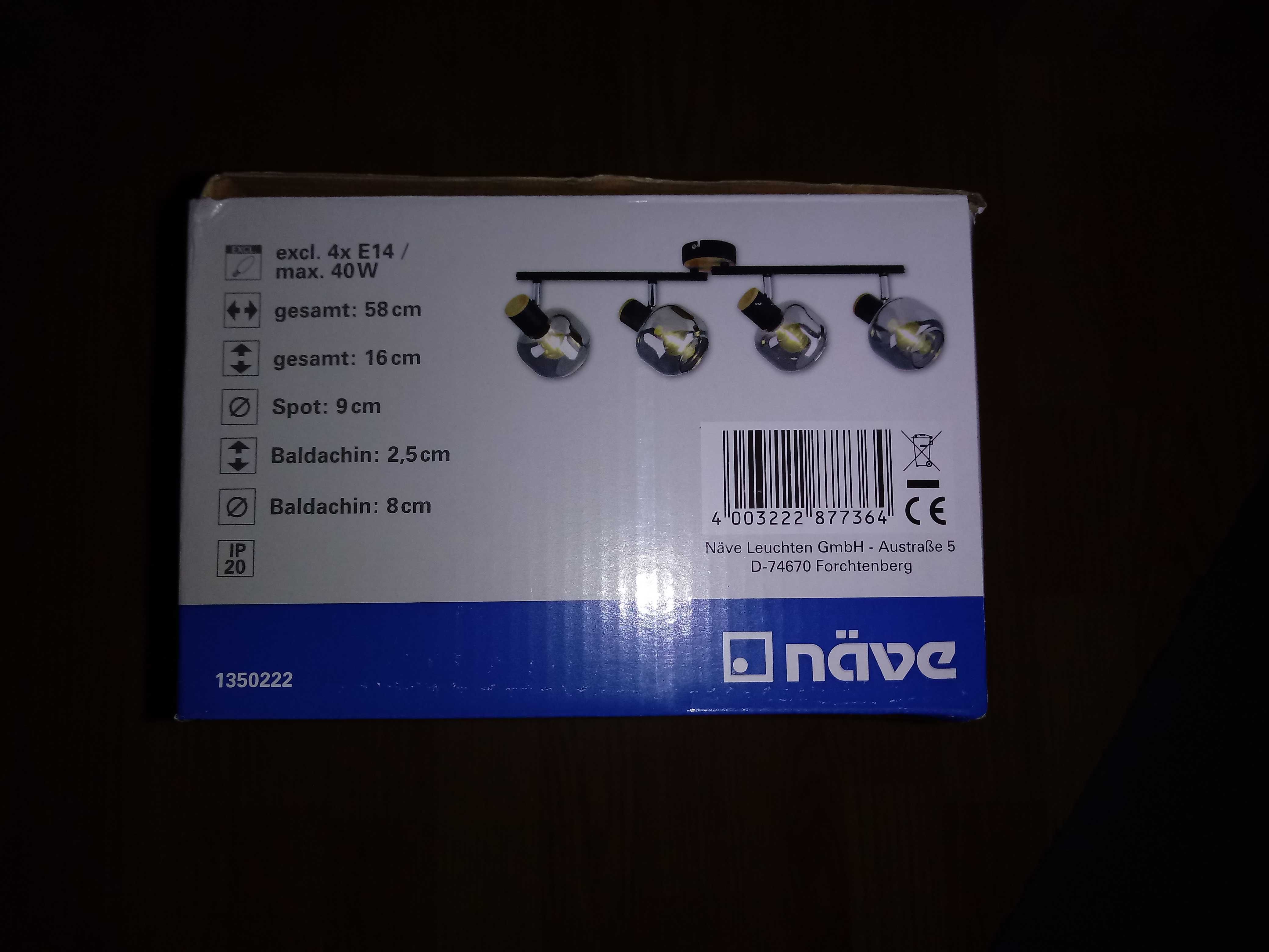 Lampa sufitowa FUMOSO Nave