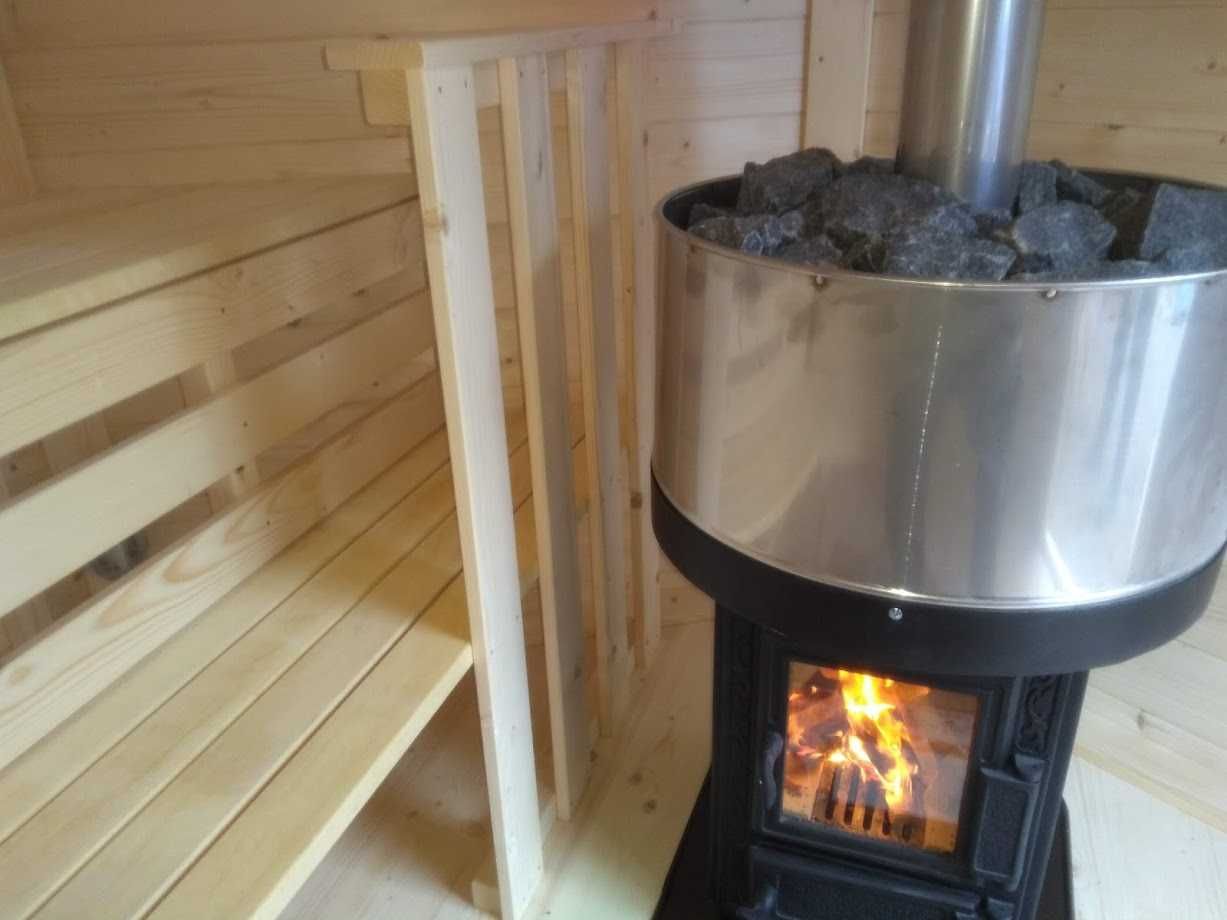 Sauna Fińska Ruska Bania Sauna Ogrodowa 4,5 M2