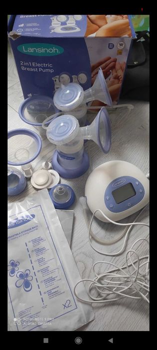 Lansinoch, laktator, podwòjny, elektryczny