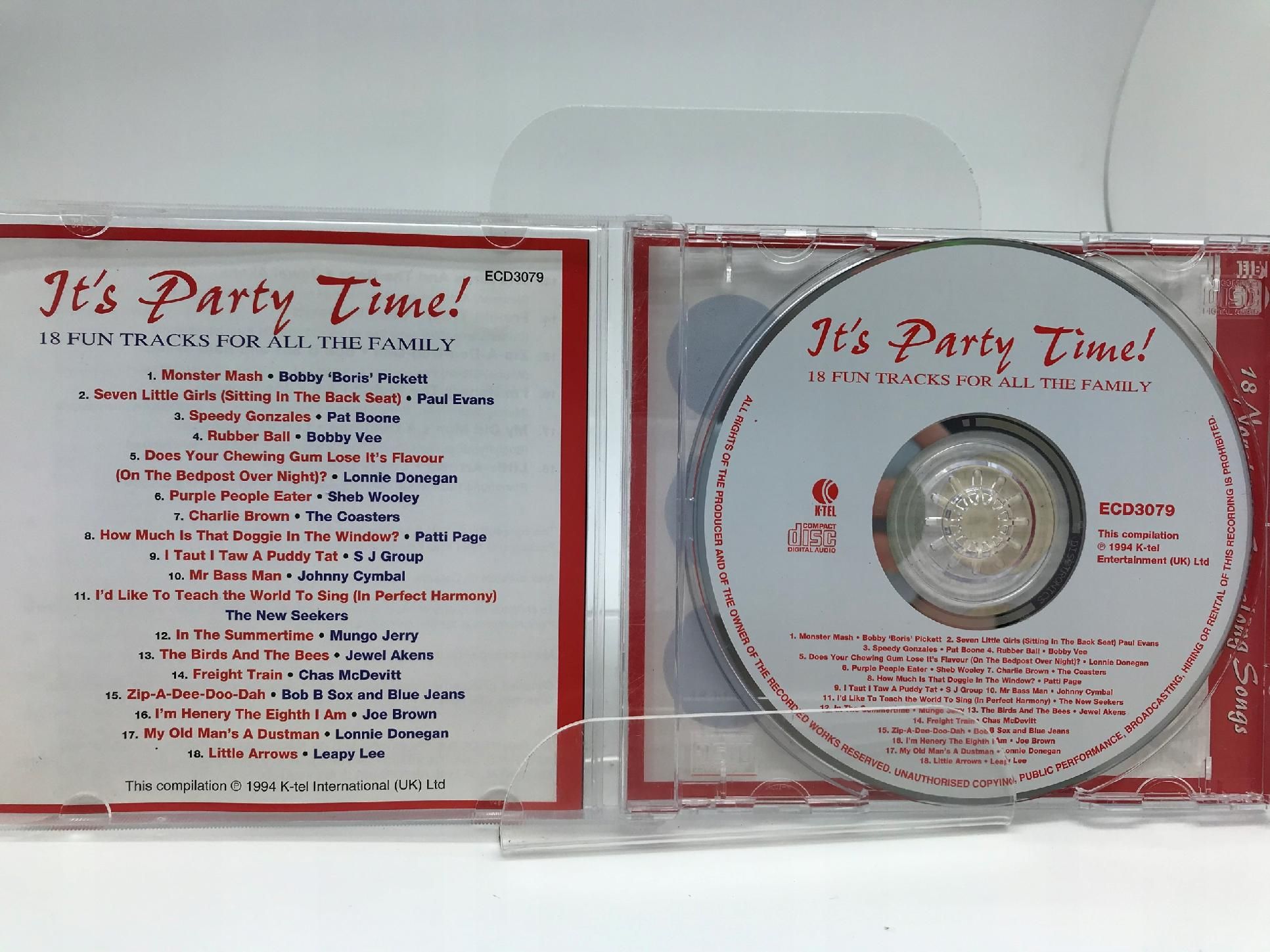 cd - various - it's party time