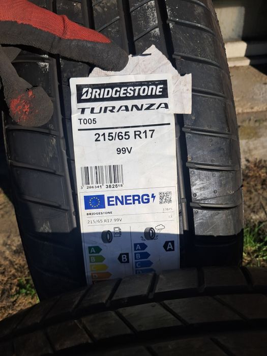 215/65 R17 99V - Bridgestone Turanza  - NOWE - 8/22 - CENA = 2 szt -