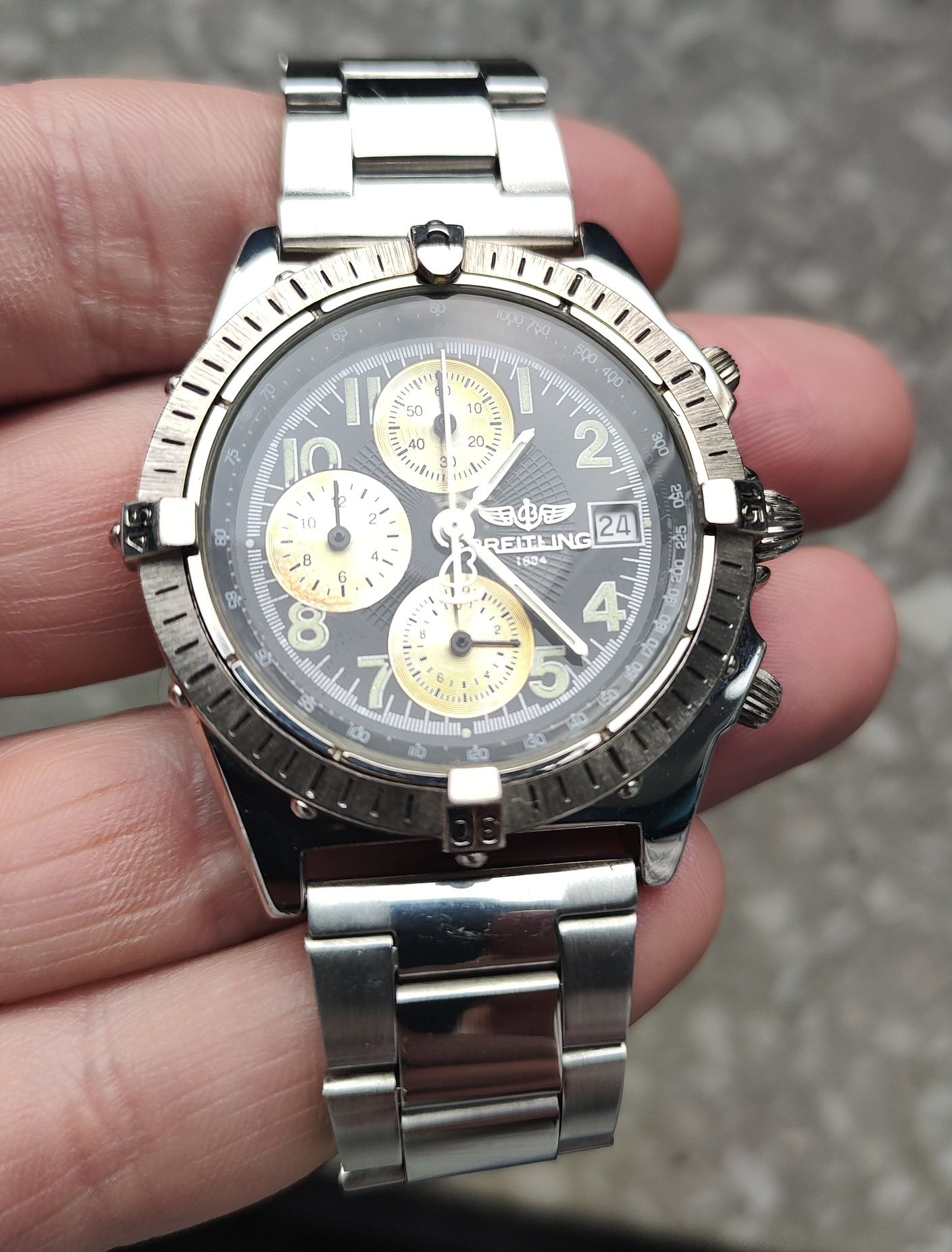 Zegarek Breitling 1884 B13048 Chronograf SWISS
