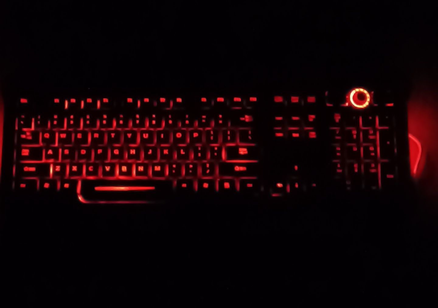 Teclado Eclipse II Iluminated da Saitek Novo