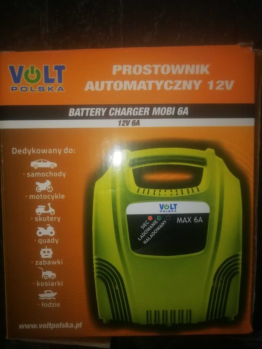 Prostownik 12v Nowy