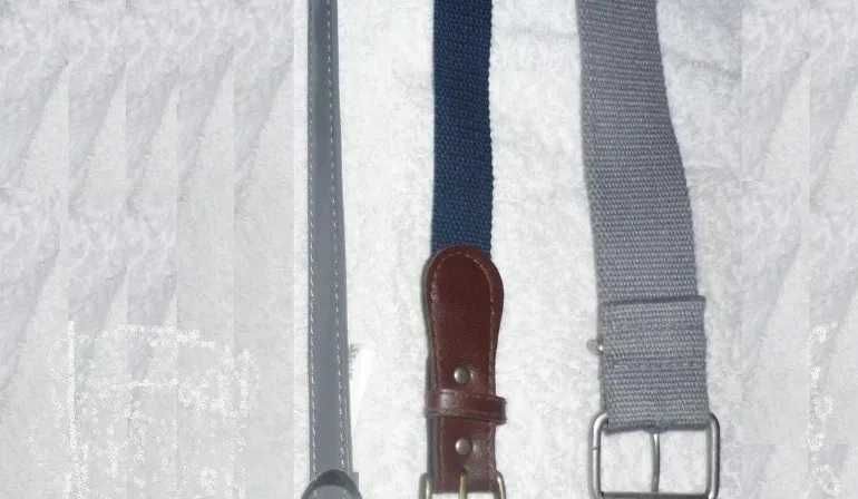 cintos diferentes à escolha