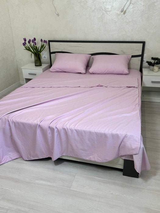 Постільна білизна Страйп Бязь однотонна