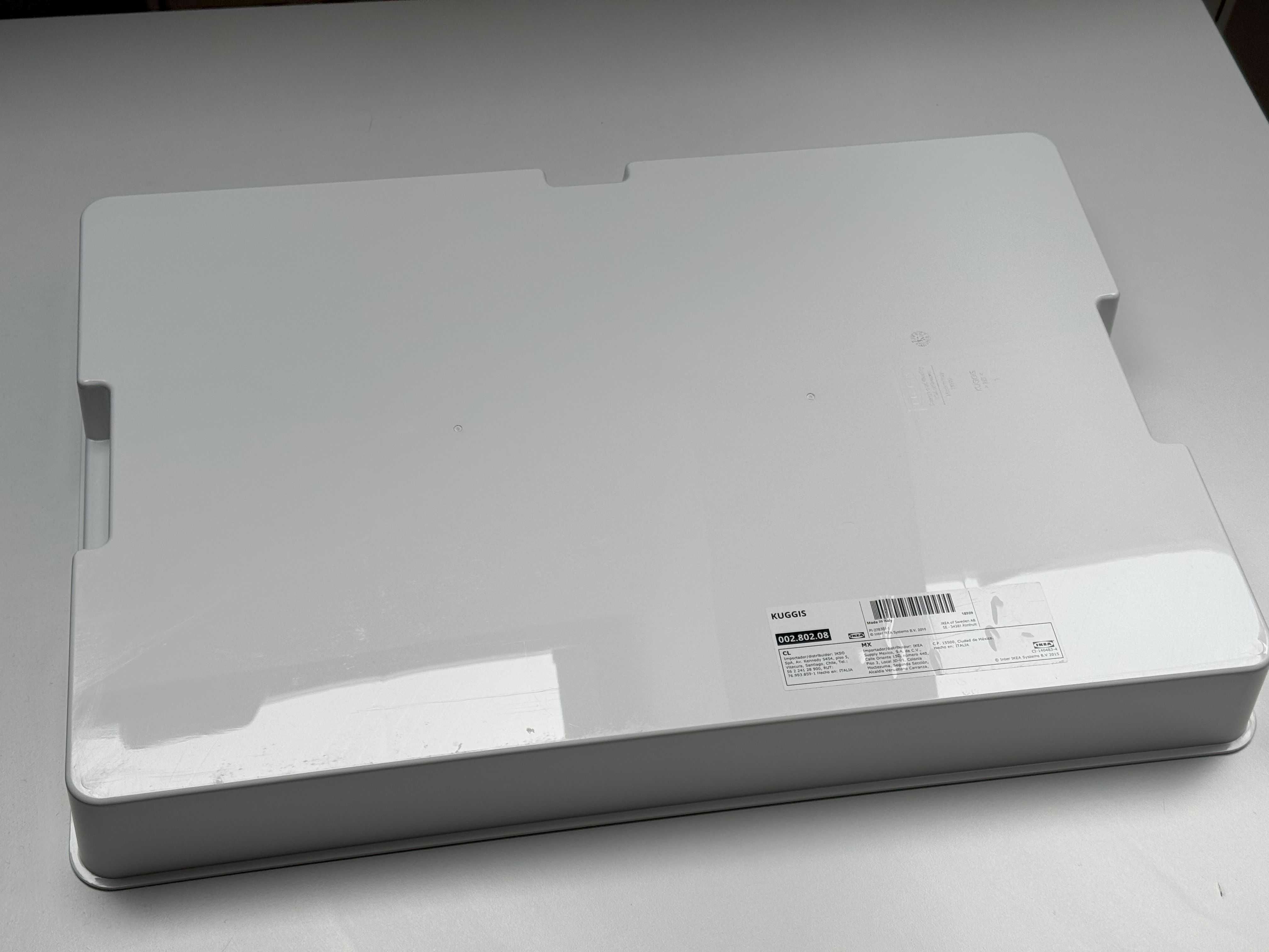 Ikea Kuggis wkład z 6 przegródkami biały 002.802.08