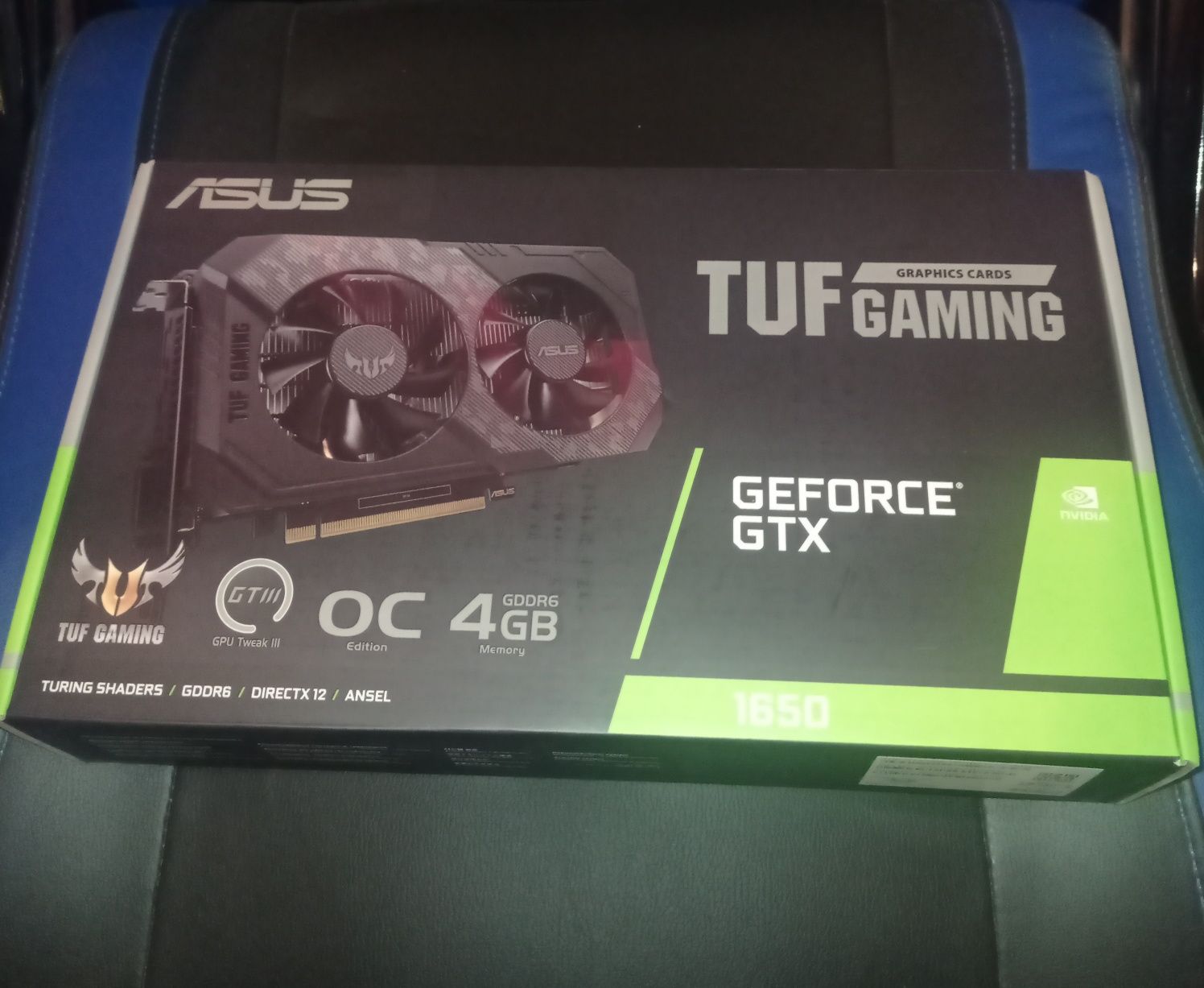 Placa Gráfica TUF Gaming GEFORCE GTX 1650 4GB