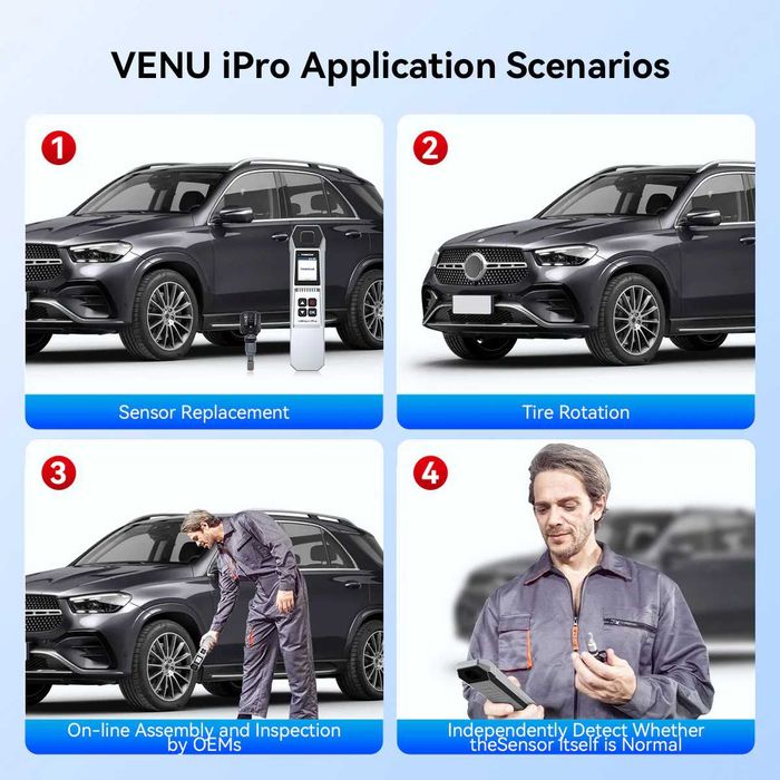 ThinkCar THINKTPMS VENU iPro Programador Valvulas Pneus +4 TPMS (NOVO)