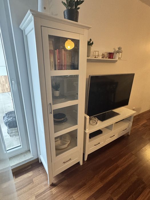 Zestaw witryna + szafka rtv