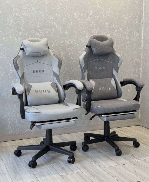 Ігрове крісло Геймерське Комп'ютерне спортивне+МАСАЖ крісло офісне