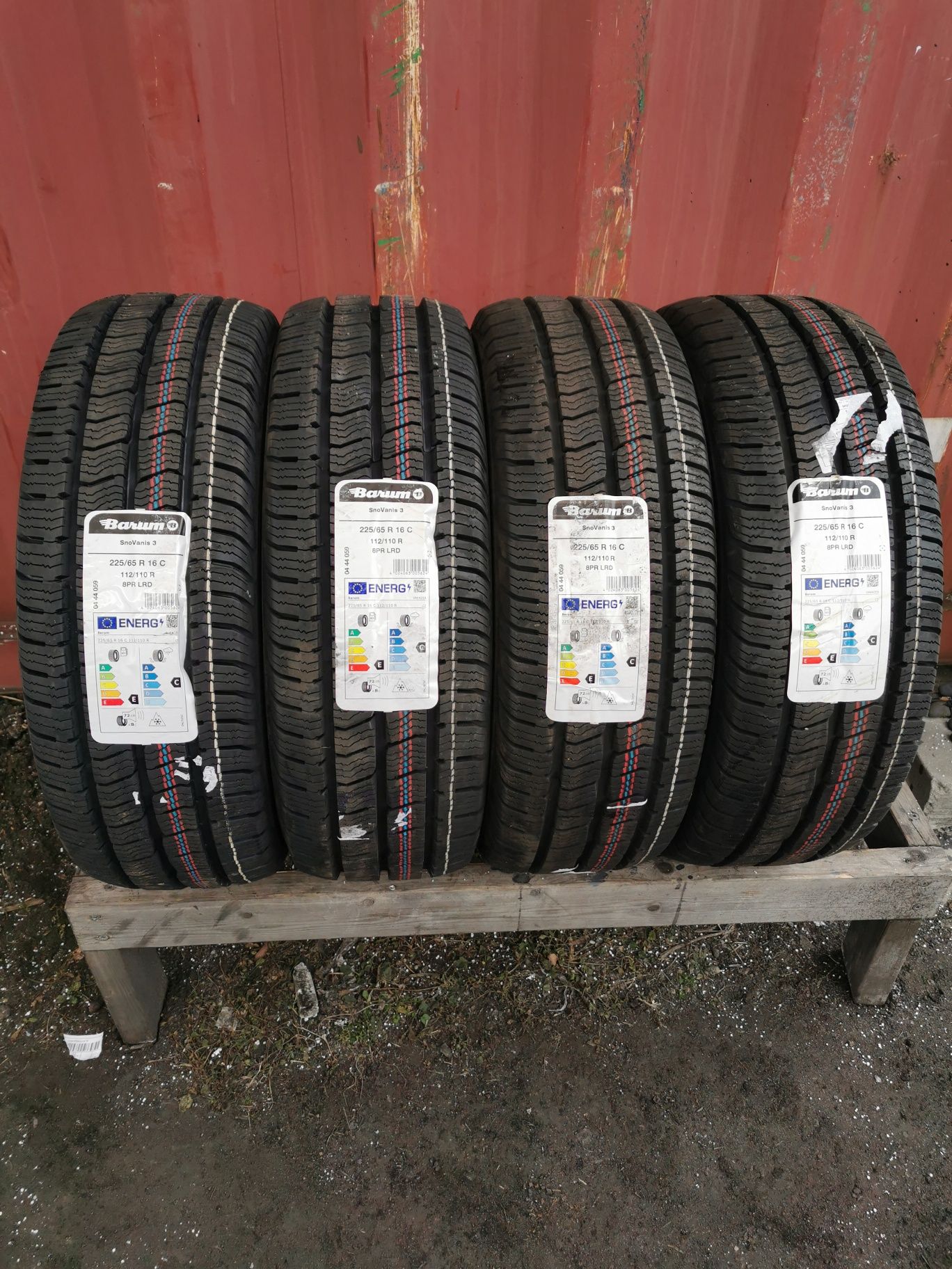 Nowe opony zimowe barum snovanis3 225/65/16C 112/110R 4szt 2024r