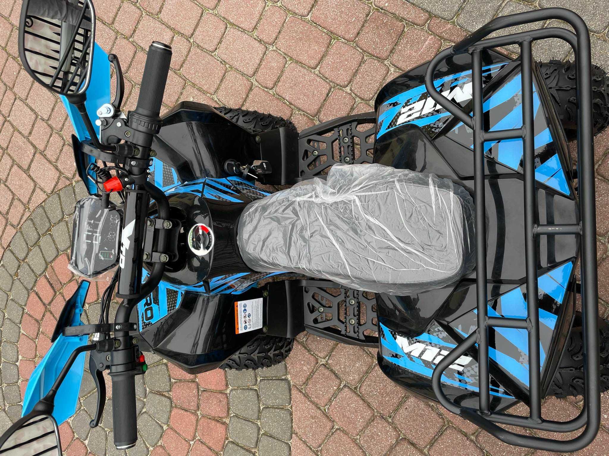 Quad elektryczny PRO 1200W 48V dla dzieci 3 prędkości licznik