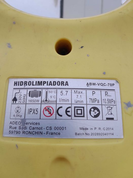 Lavadoras de pressão