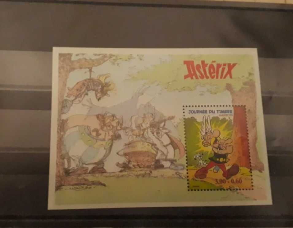 Selo francês comemorativo e especial do Asterix do Dia do Sêlo de 1999