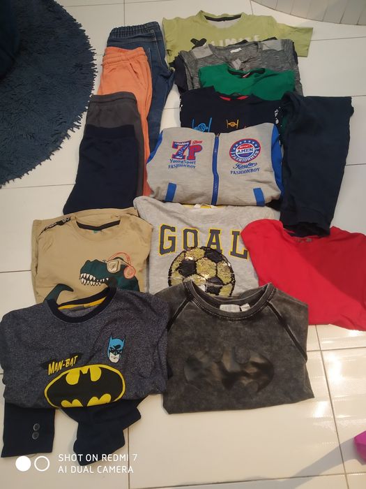 Paczka dla chłopca 128 cm 20 szt.