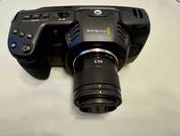 Kamera Blackmagic Pocket Cinema Camera 4K + obiektyw PANASONIC H-HS043