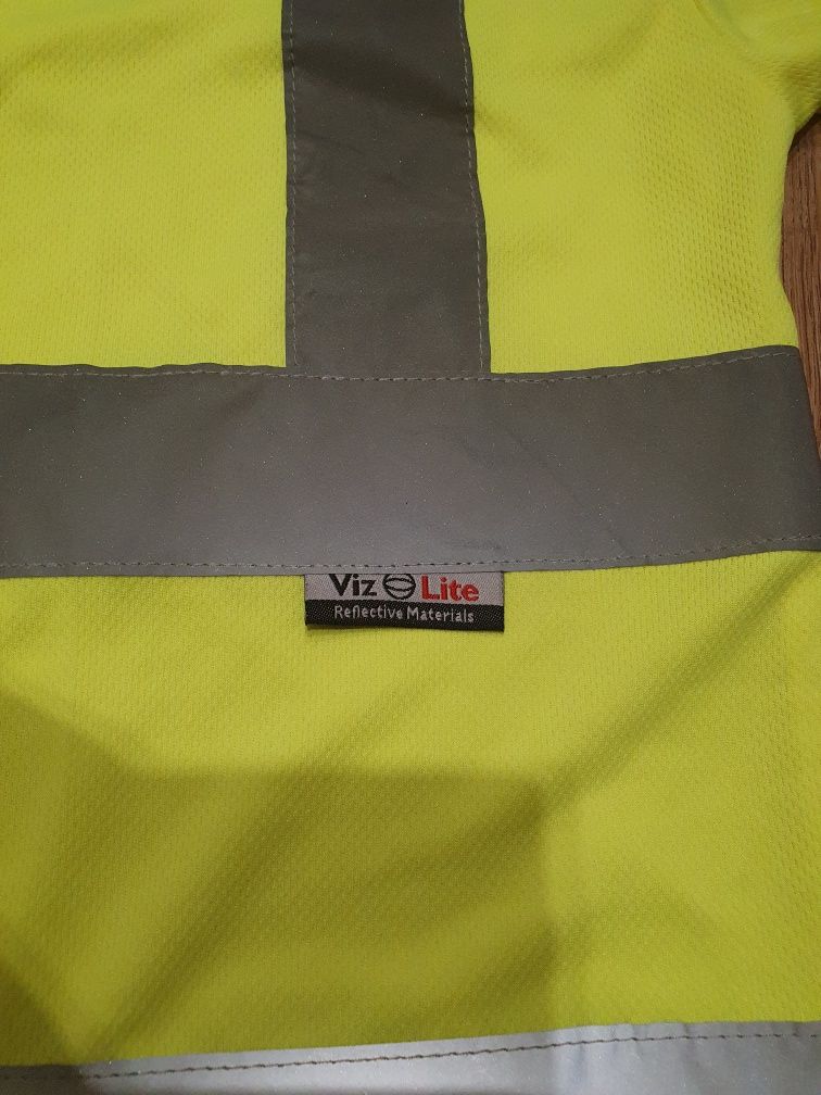 Nowa Koszulka sygnalizycyjna odblaskowa VIZWEAR r. L
